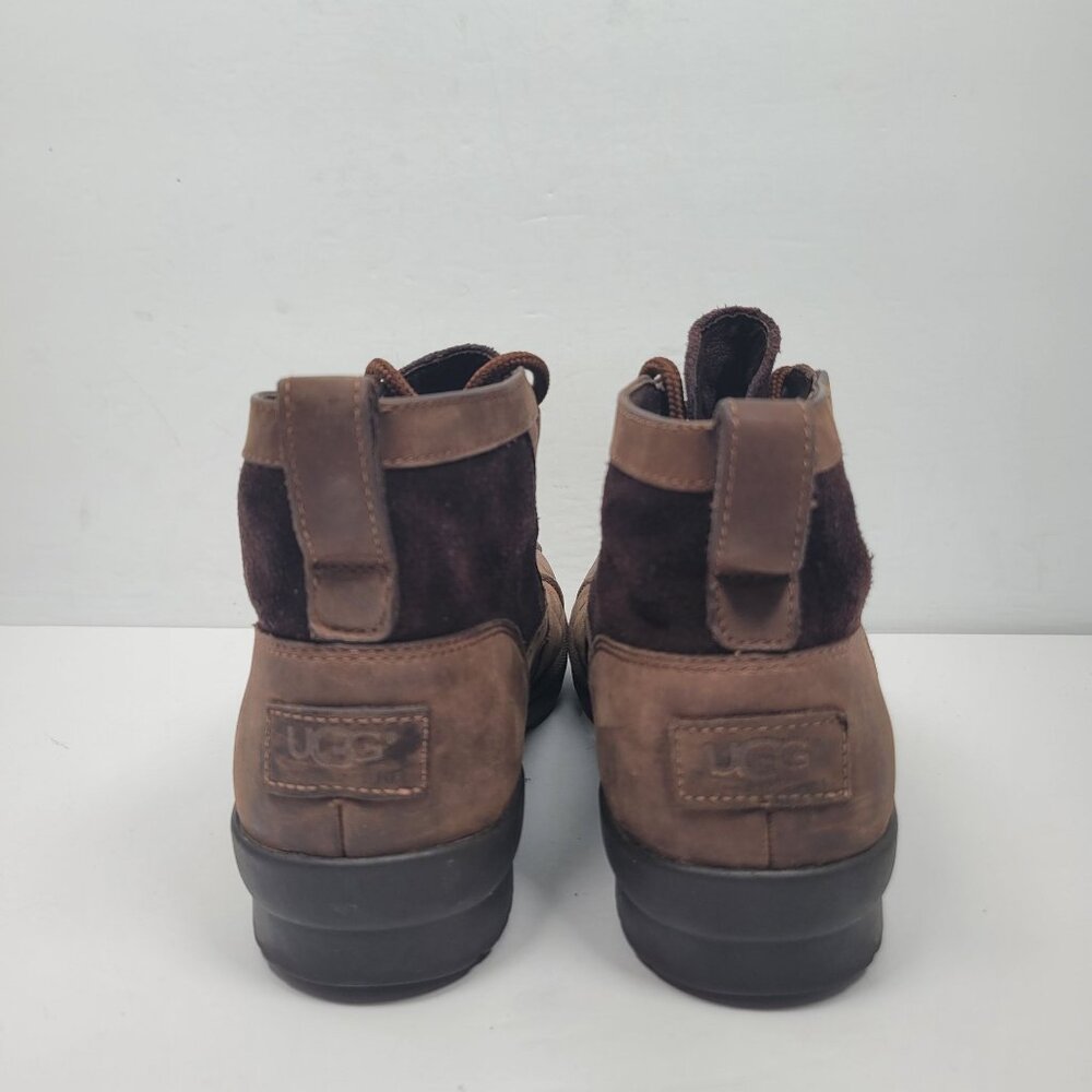 UGG Heather Women's Brown Ankle Duck Boots S/N 1095156 US Size 8 - Picture 4 of 8